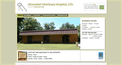 Desktop Screenshot of gloucestervet.com